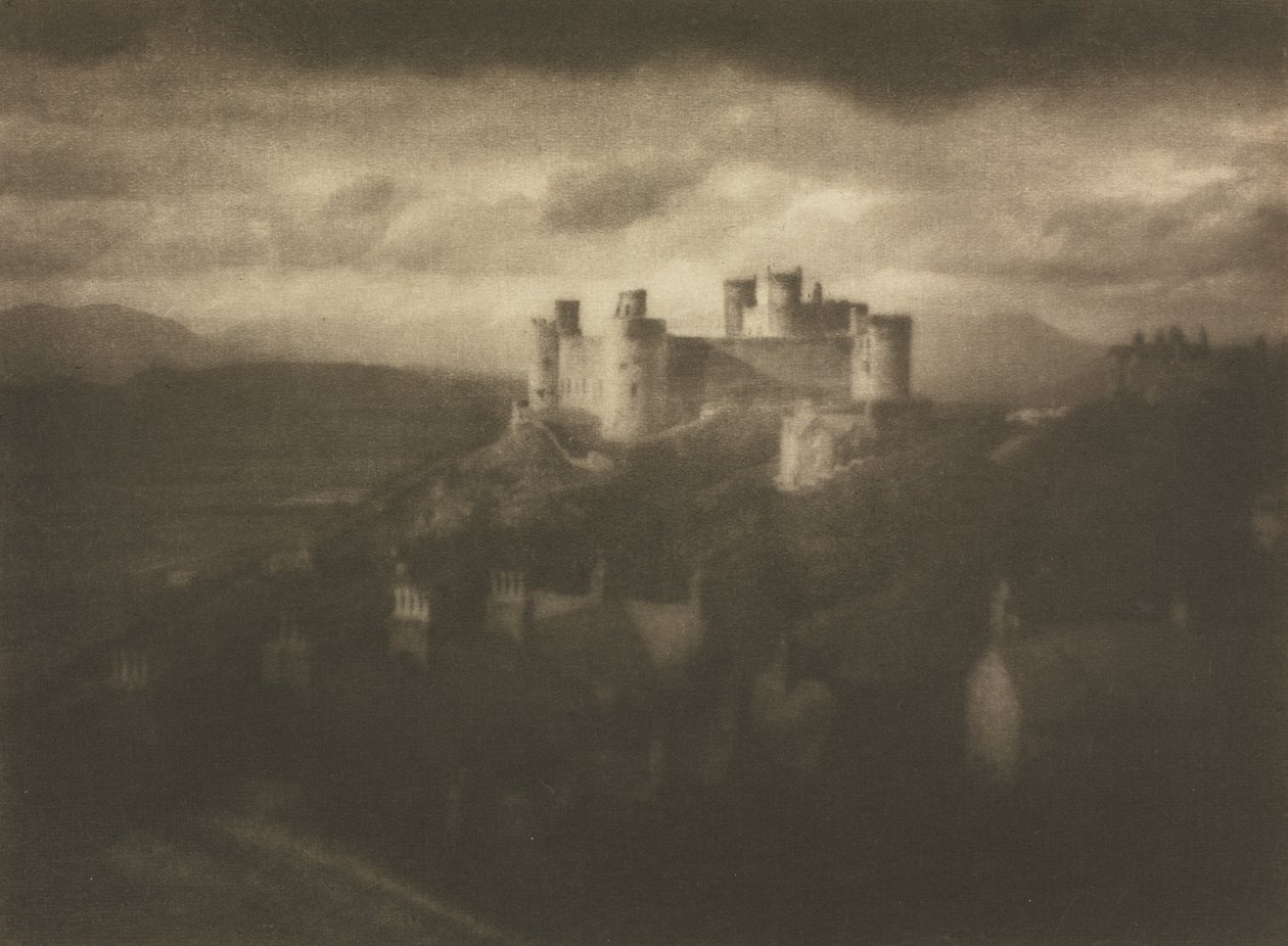 Harlech Castle von George Davison