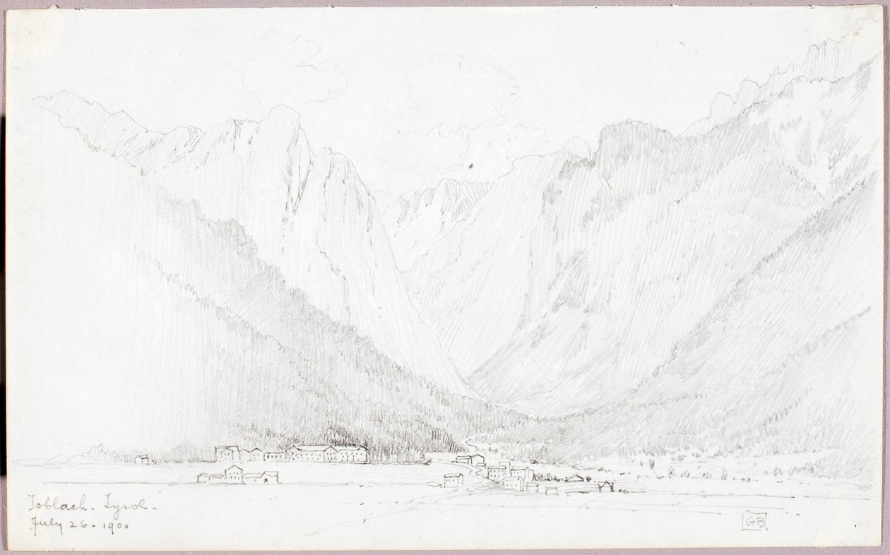 Toblach, Tirol von George Elbert Burr