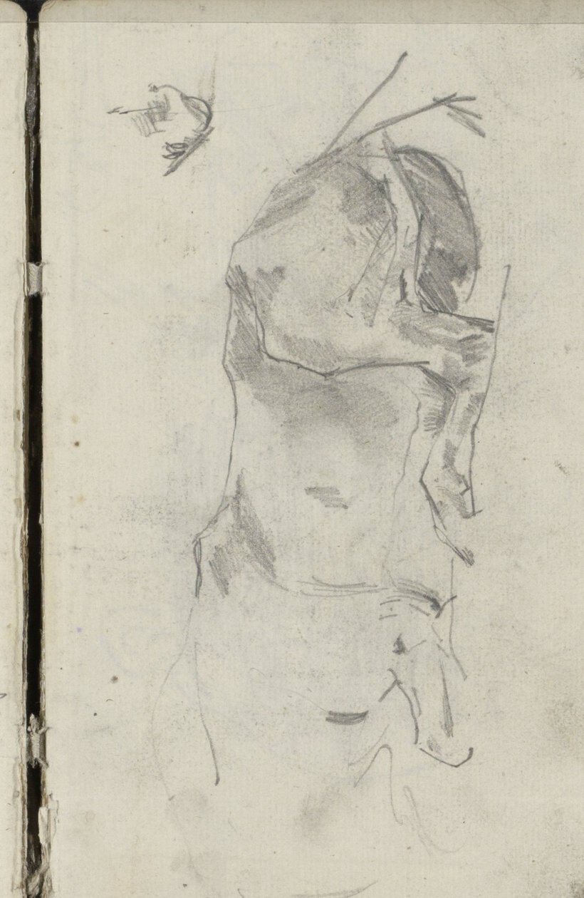 Liegendes Pferd von George Hendrik Breitner
