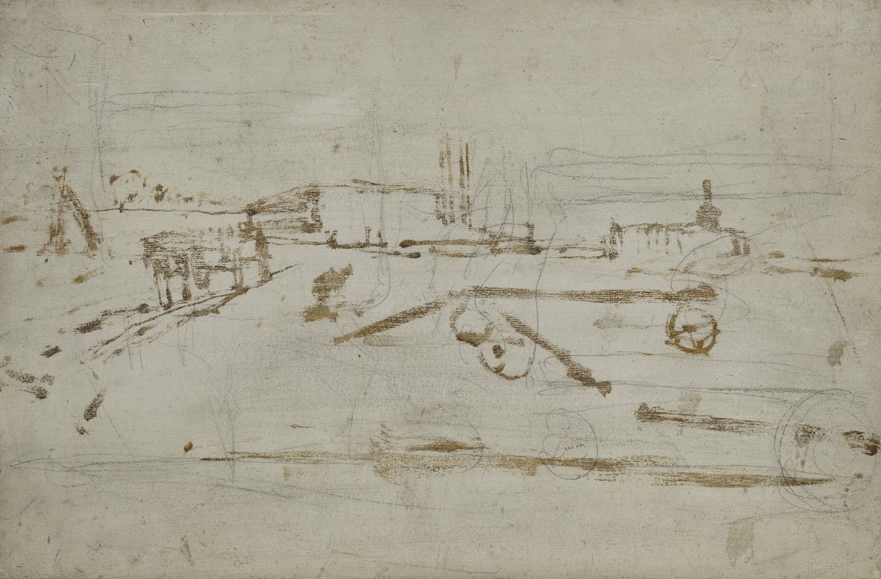 Am Rande einer Stadt von George Hendrik Breitner