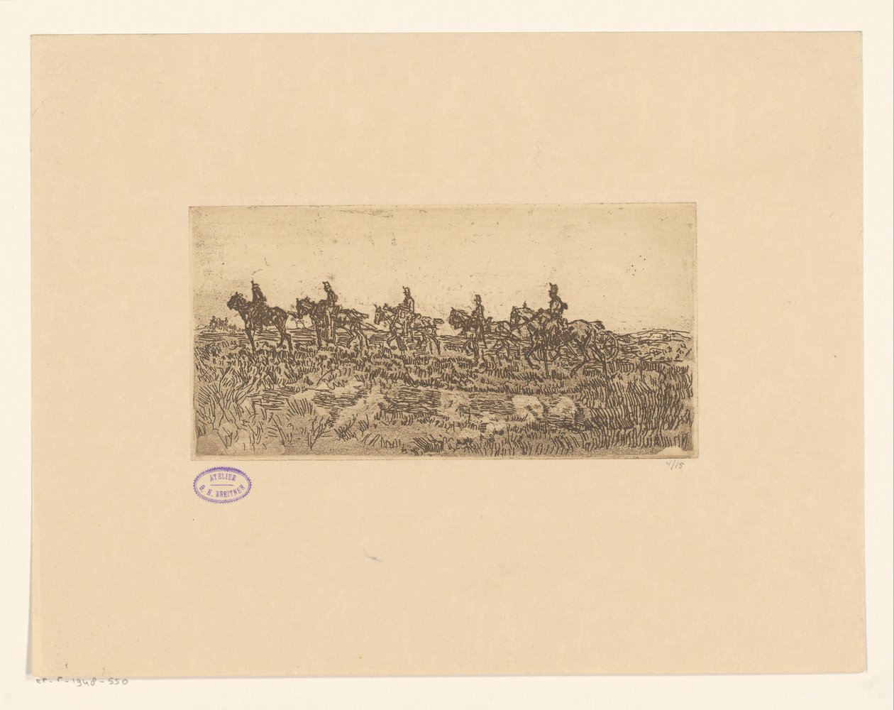 Feldartillerie von George Hendrik Breitner