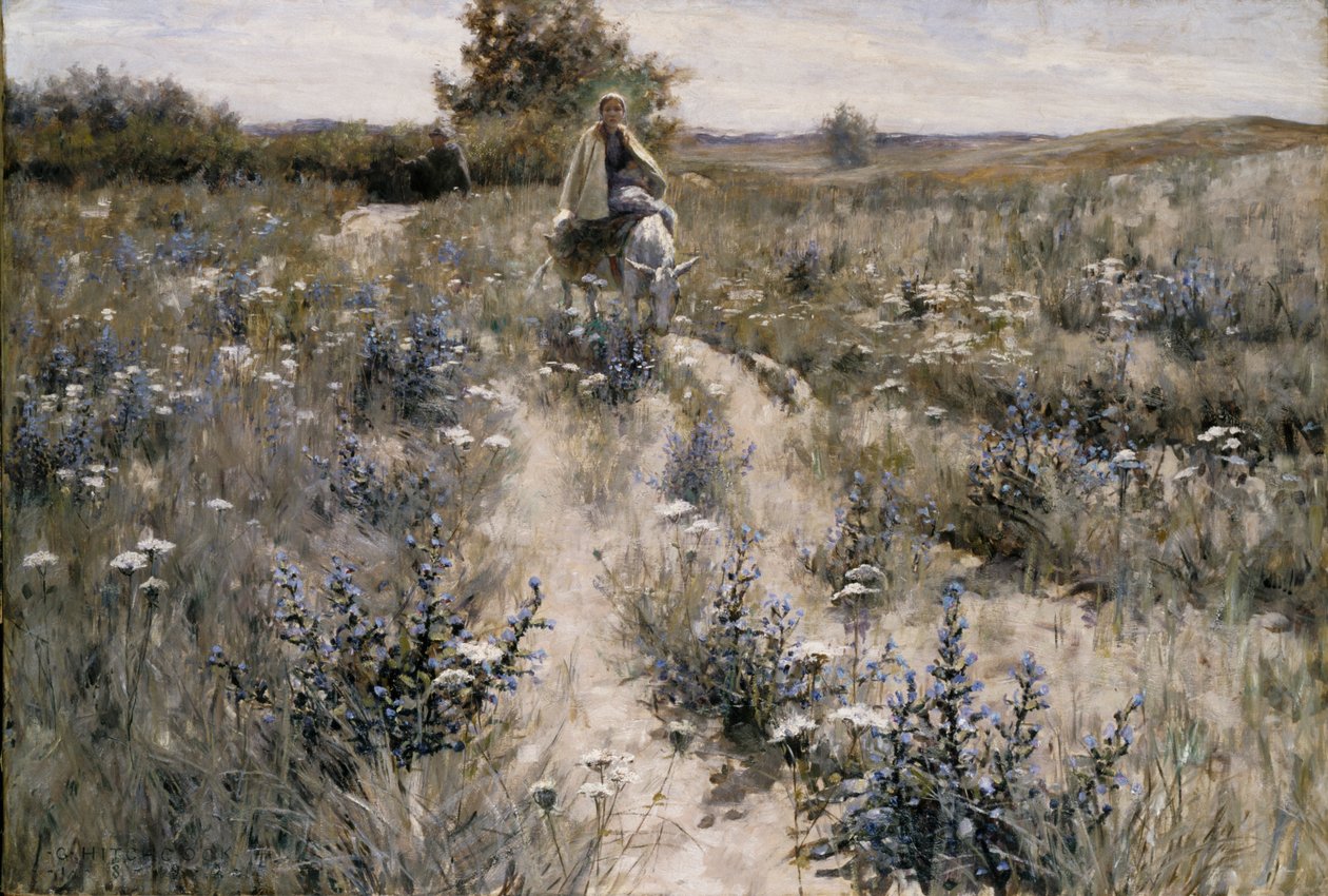 Die Flucht nach Ägypten, 1892 von George Hitchcock