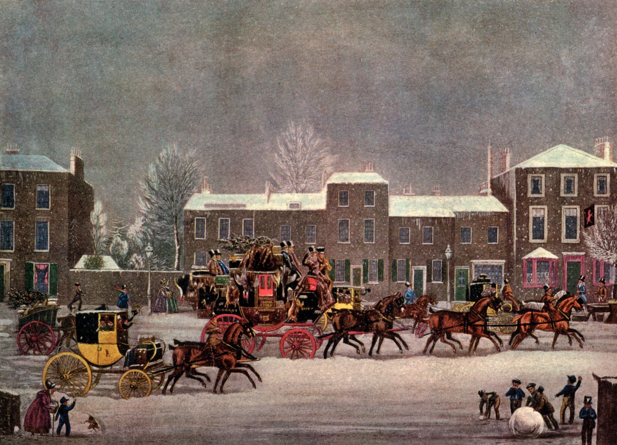 Annäherung an Weihnachten, 19. Jahrhundert, 1927 von George Hunt