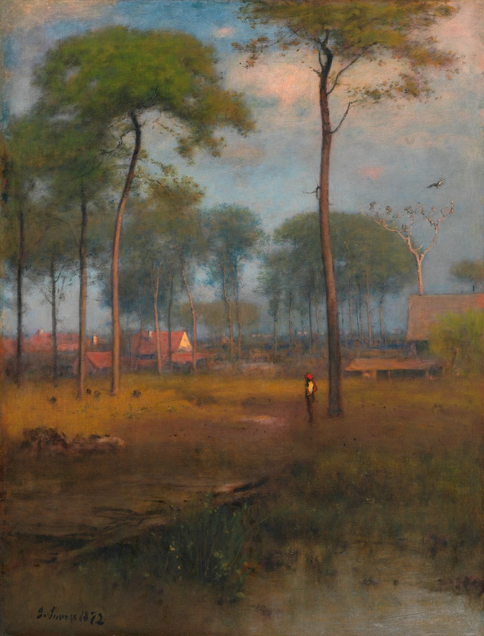 Früher Morgen, Tarpon Springs, 1892 von George Inness