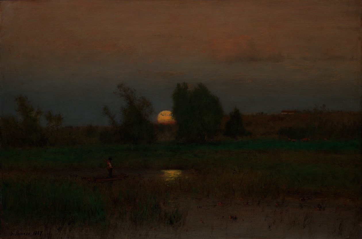 Mondaufgang von George Inness