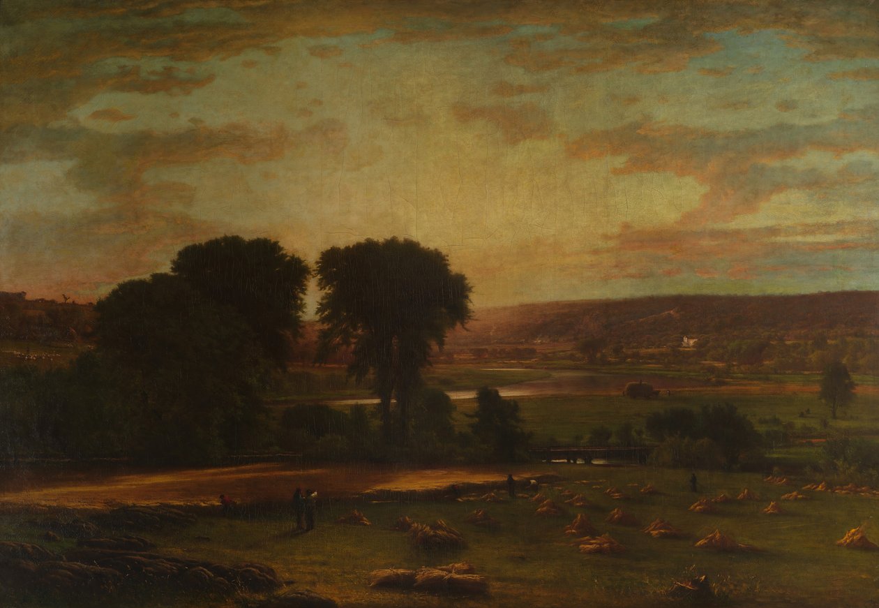 Frieden und Wohlstand von George Inness