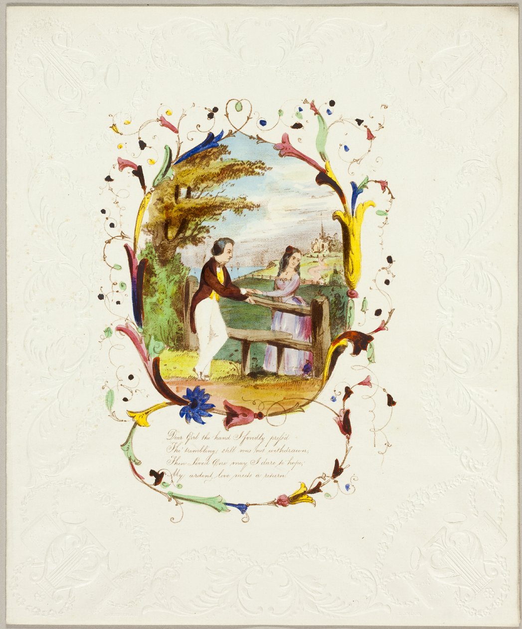 Liebes Mädchen, Deine Hand (Valentinstag) von George Kershaw