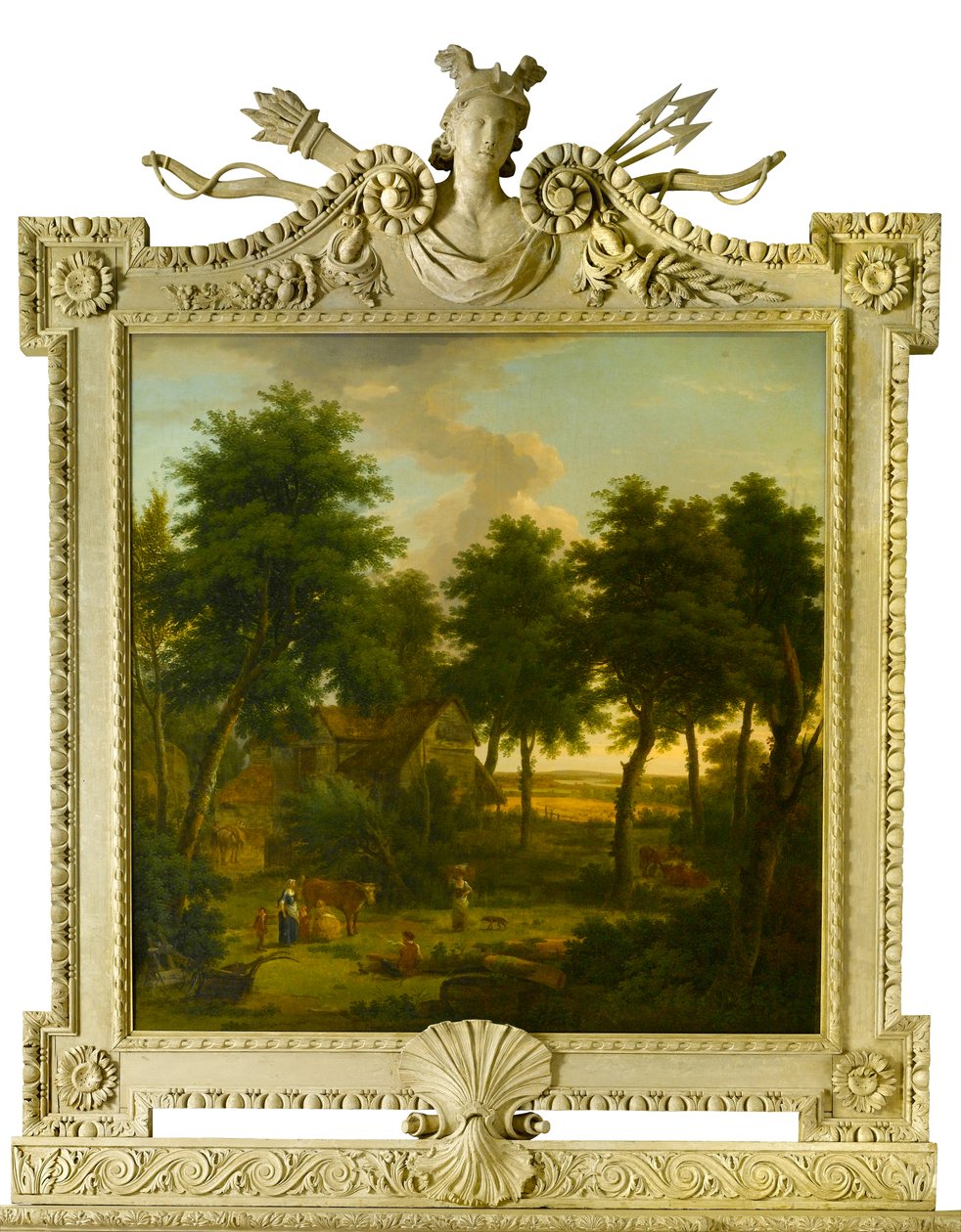 Landschaft mit Figuren, 1757 von George Lambert