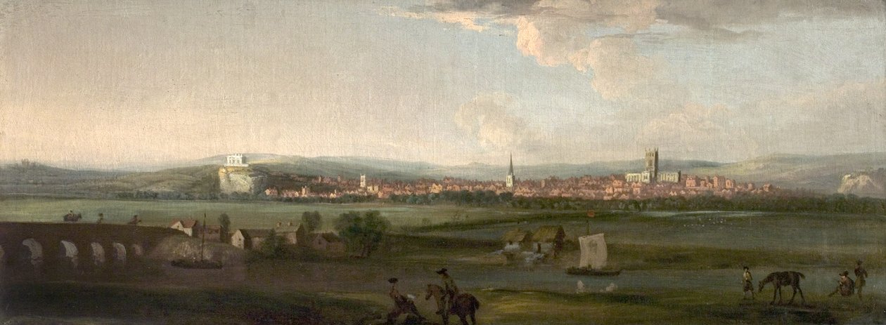 Nottinghamshire von Süden von George Lambert