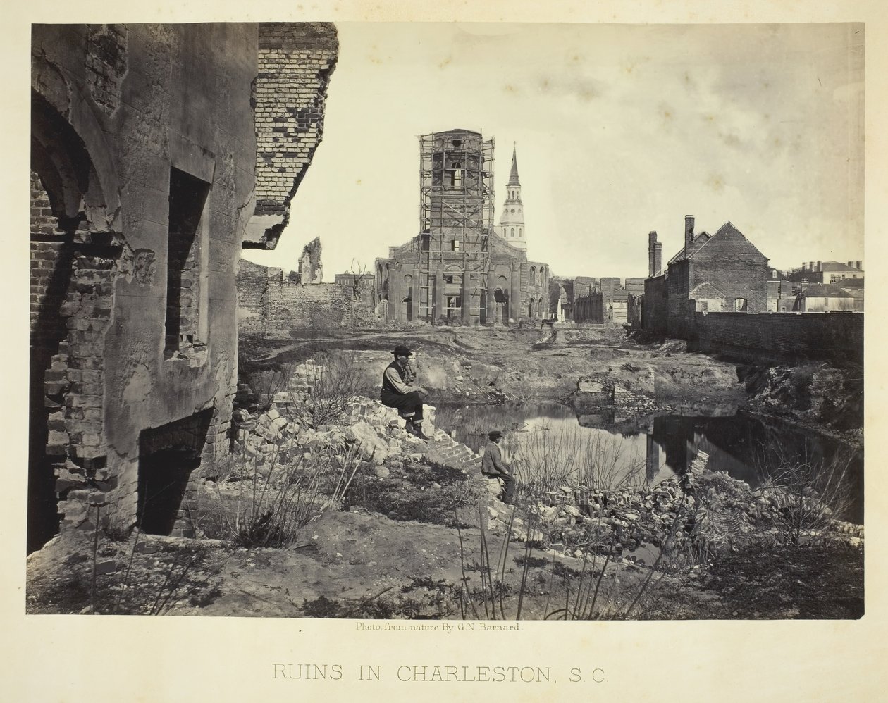 Ruinen in Charleston, S.C., 1865-66 von George N. Barnard