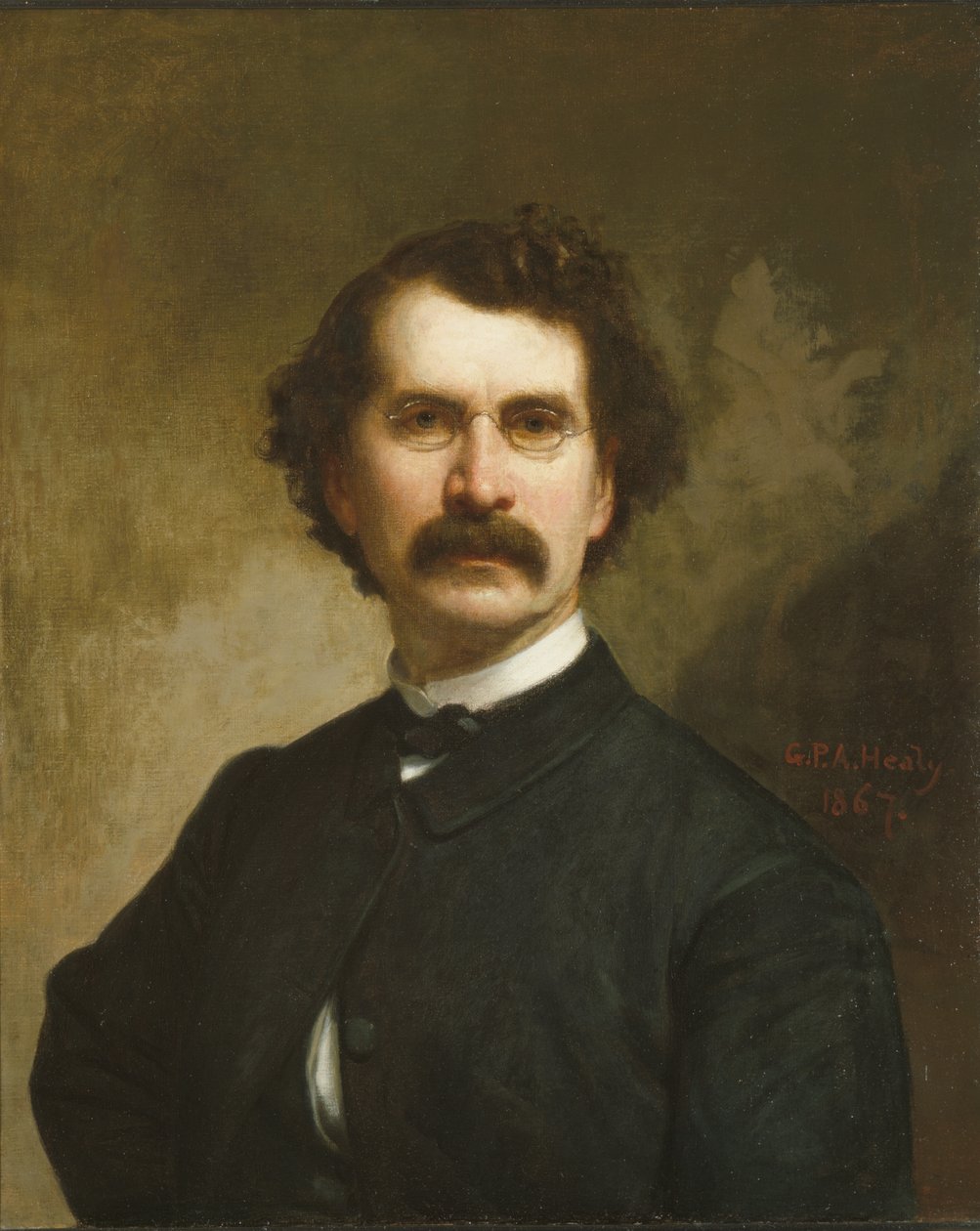 Selbstporträt, 1867 von George Peter Alexander Healy