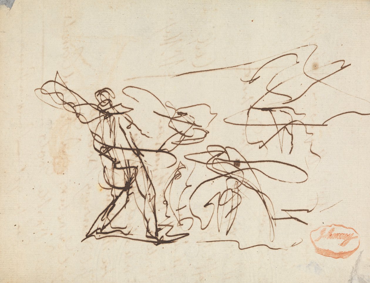Figurenkompositionsstudie 25 von George Romney