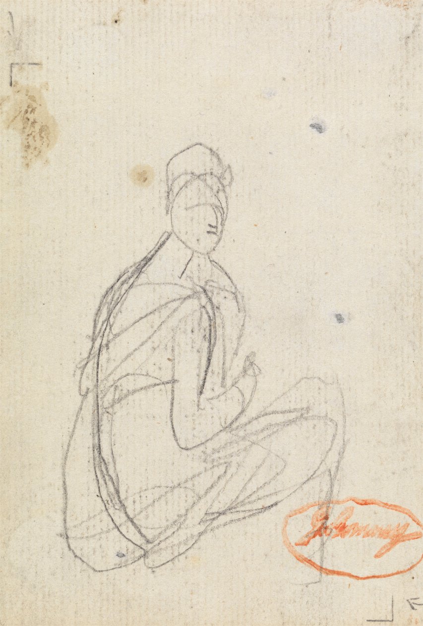 Figurenstudie einer Frau von George Romney