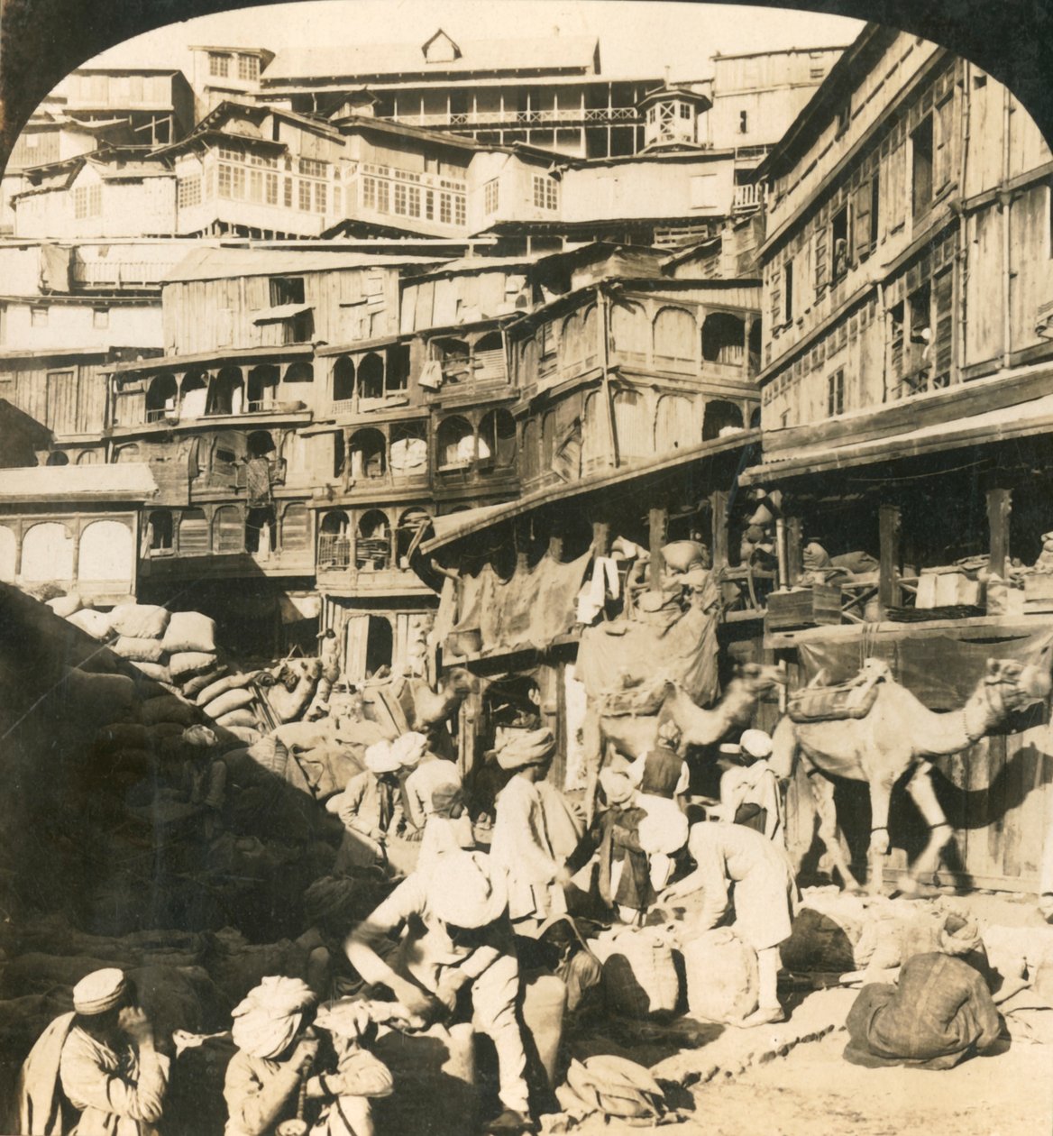 Simla, Indien, um 1909 von George Rose