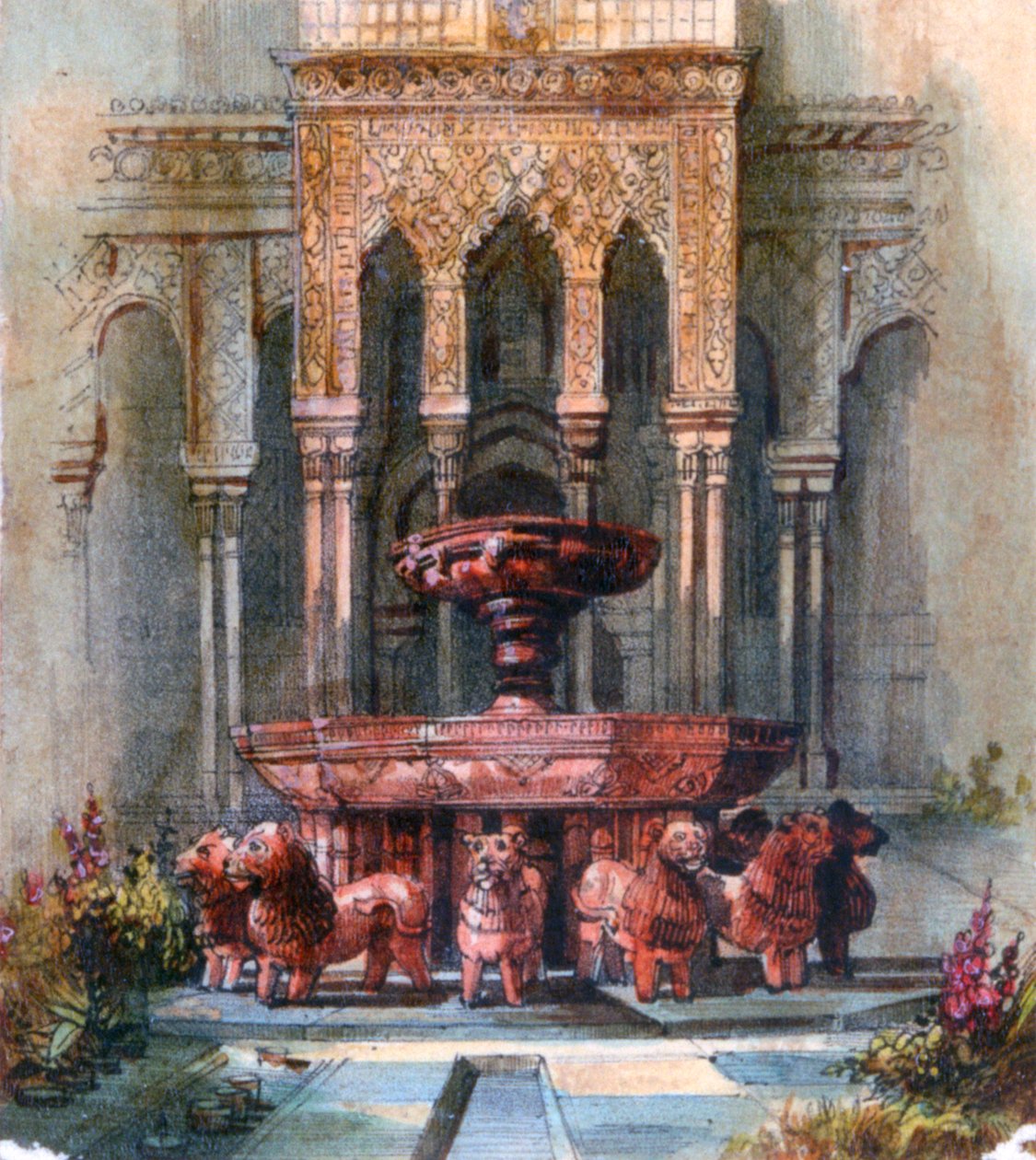 Maurischer Brunnen, 1820-1876 von George Sand