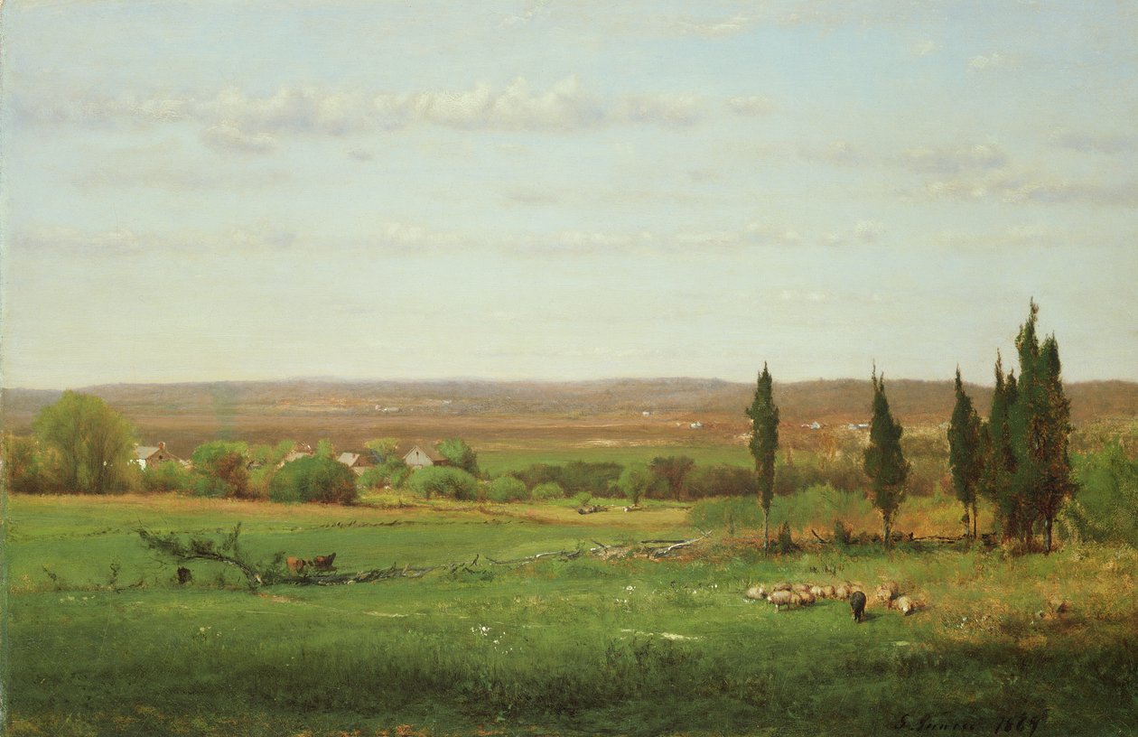 In der Nähe von Eagleswood, 1869 von George Snr. Inness