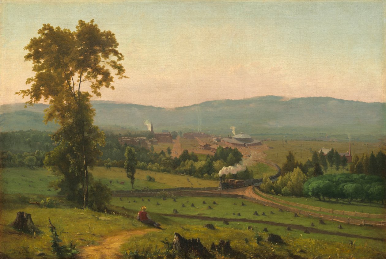 Das Lackawanna-Tal, um 1856 von George Snr. Inness