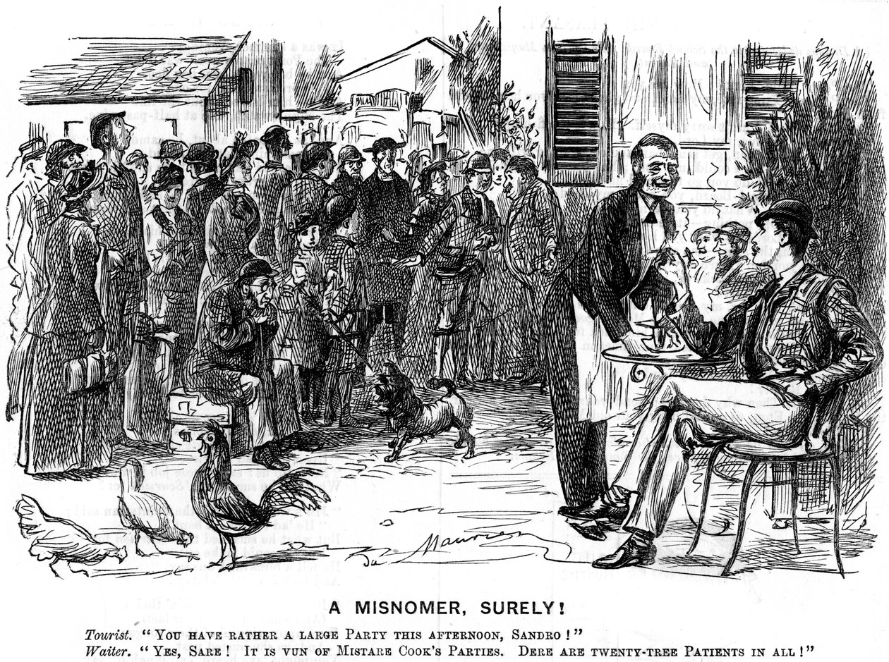 Ein Missverständnis, sicherlich!, 1880 von George du Maurier