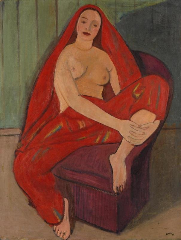 Rote Odaliske von Georges Karpeles