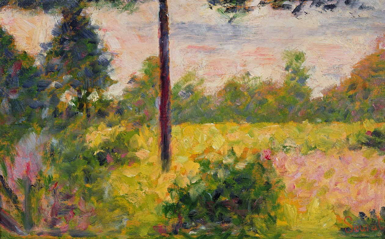 Barbizon-Wald von Georges Seurat