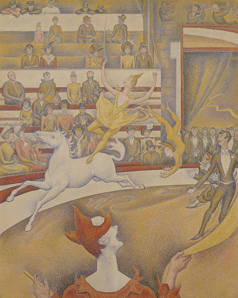 Der Zirkus, 1891 von Georges Seurat