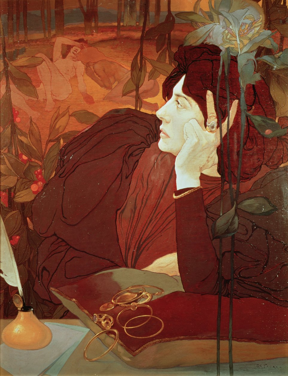 Die Stimme des Bösen von Georges de Feure