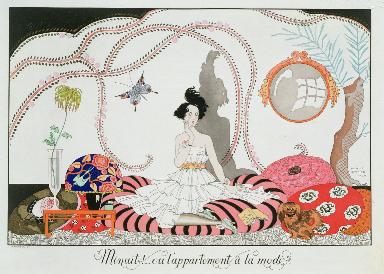 Mitternacht! oder Das modische Apartment von Georges Barbier