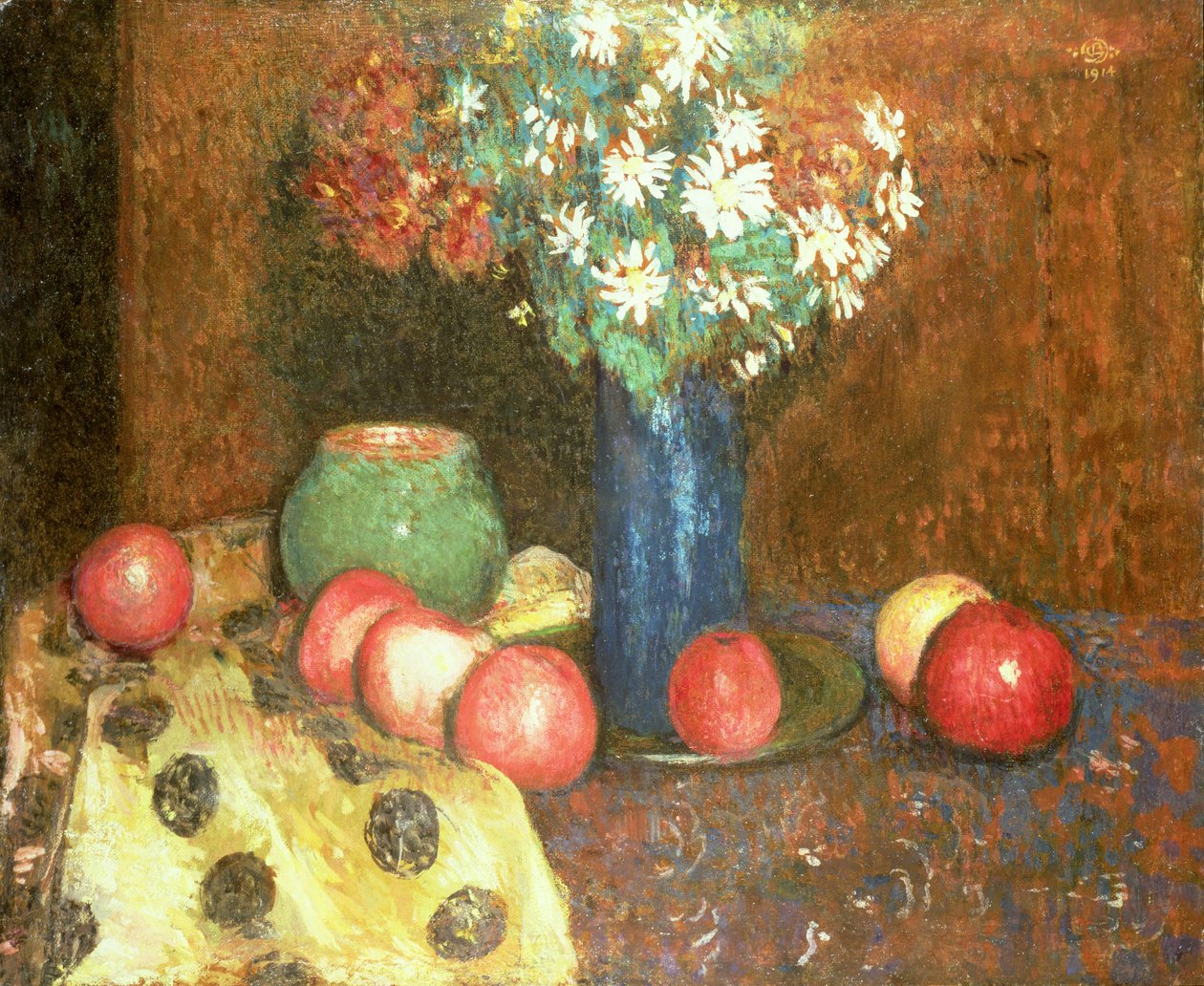 Stillleben mit Früchten von Georges Lemmen