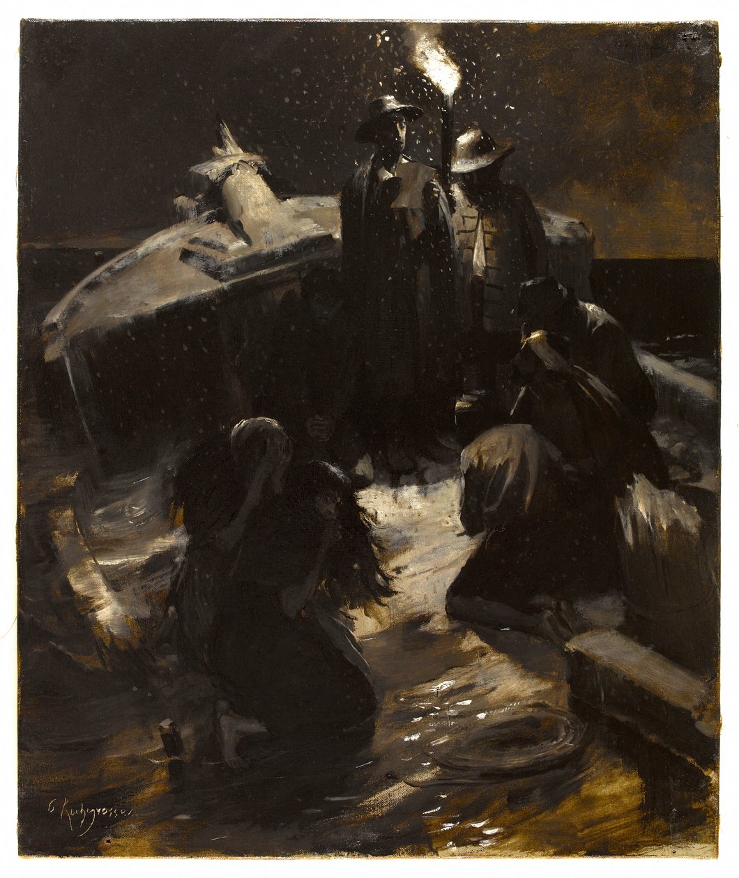 Das Schiffswrack von Georges Rochegrosse