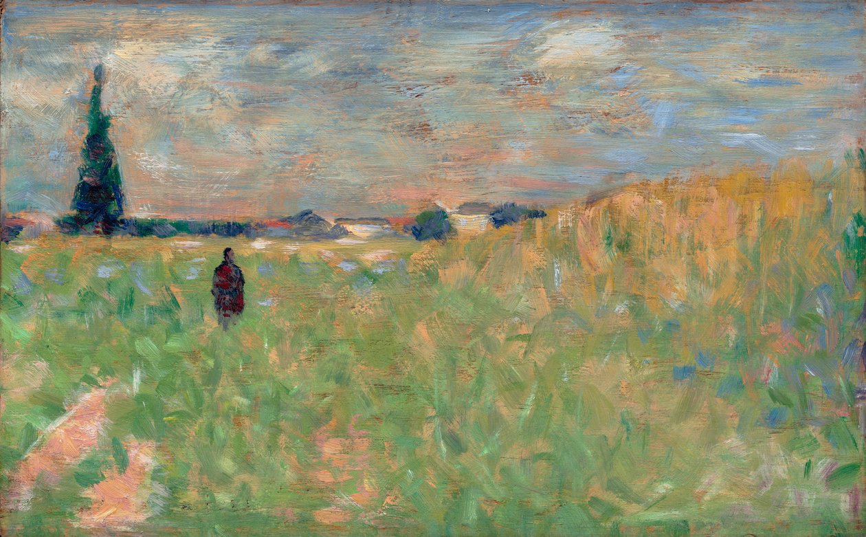 Eine Sommerlandschaft von Georges Seurat