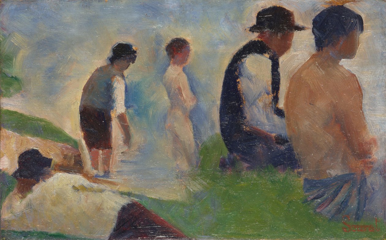Studie für von Georges Seurat
