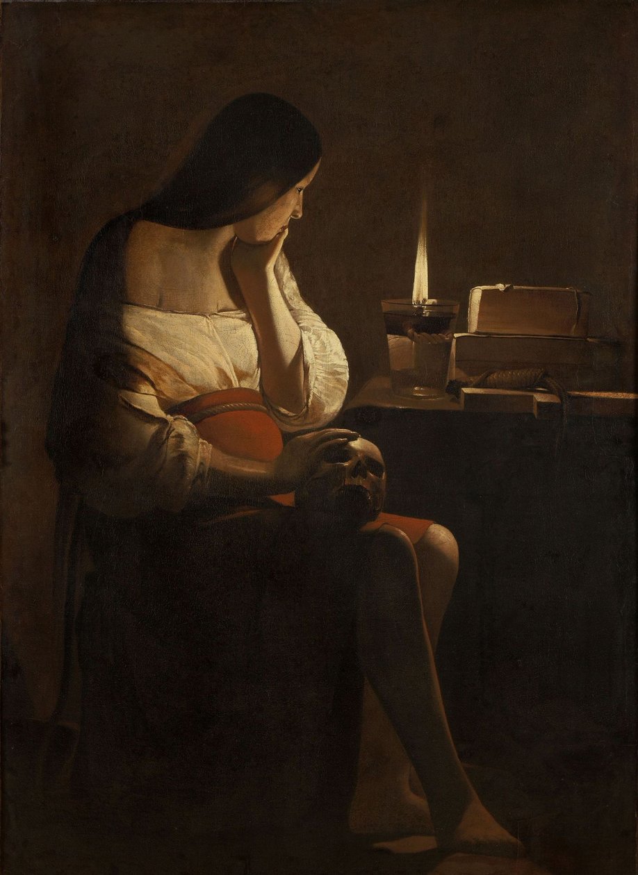 Die reuige Maria Magdalena von Georges de La Tour