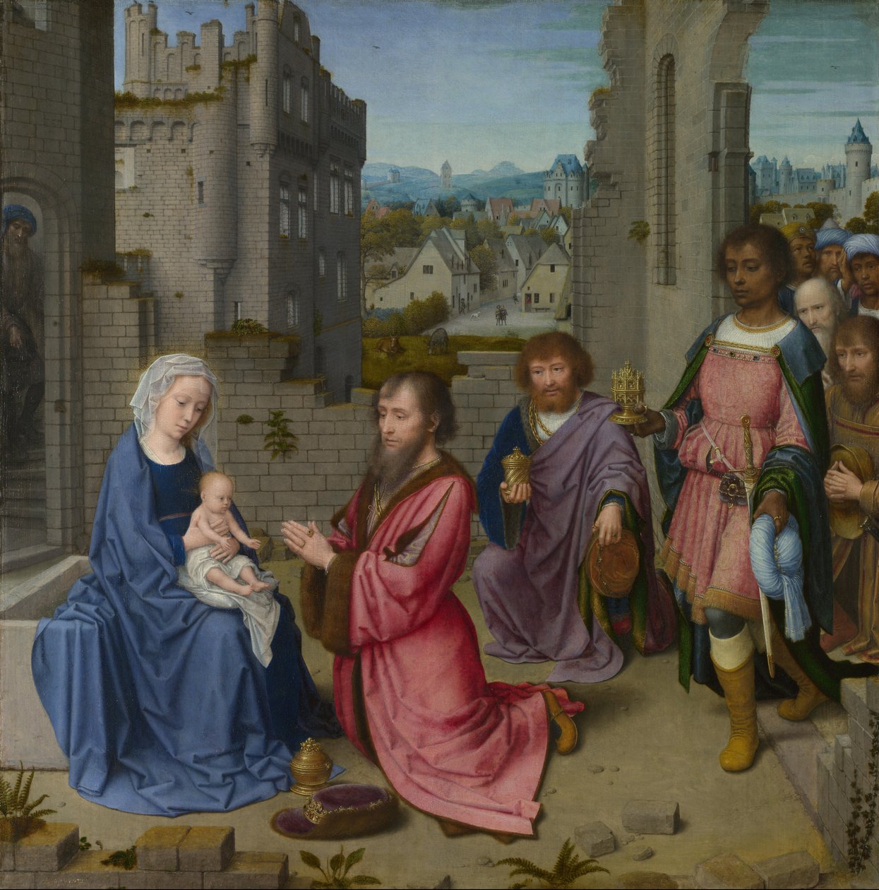 Anbetung der Könige von Gerard David