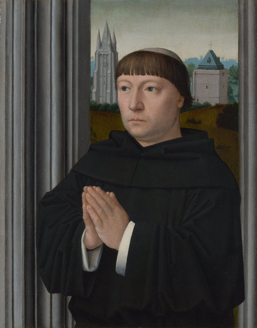 Ein betender Augustinermönch von Gerard David