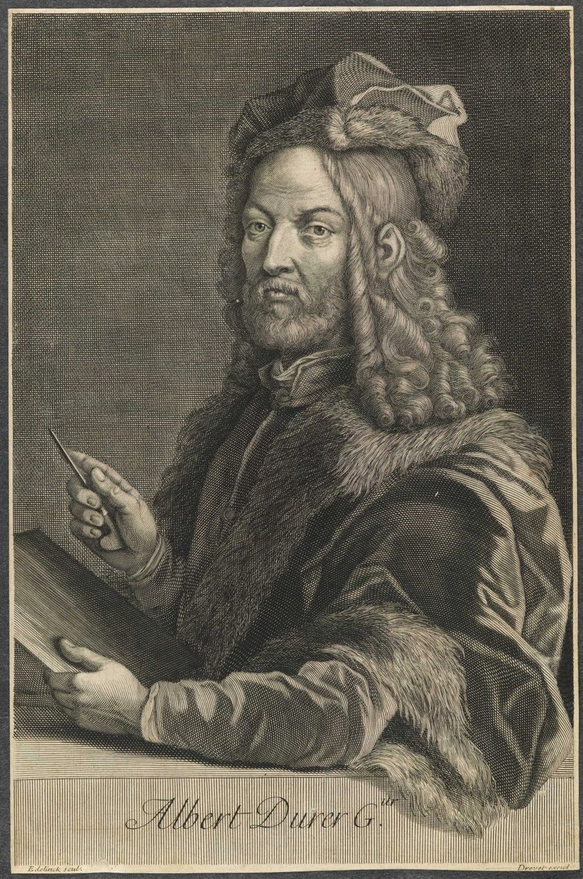 Albrecht Dürer von Gérard Edelinck