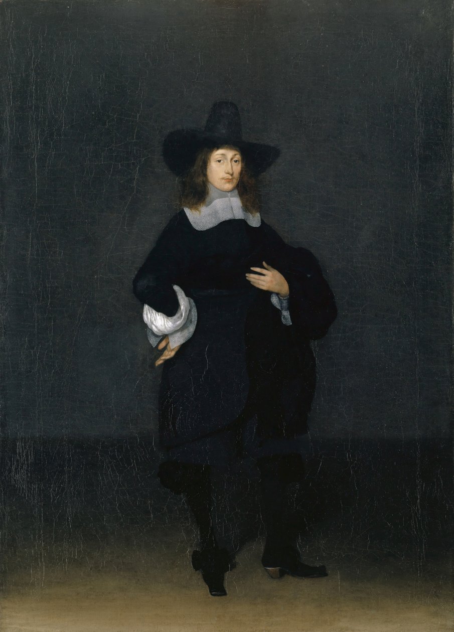 Porträt eines Mannes von Gerard ter Borch