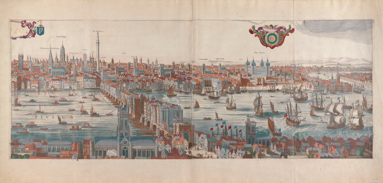 London, Panoramablick von Gerard van Keulen