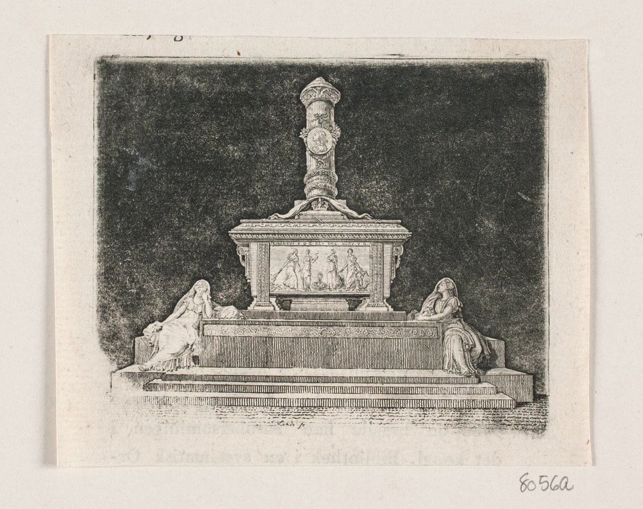 Denkmal von Friedrich V. in Roskilde von Gerhard Ludvig Lahde