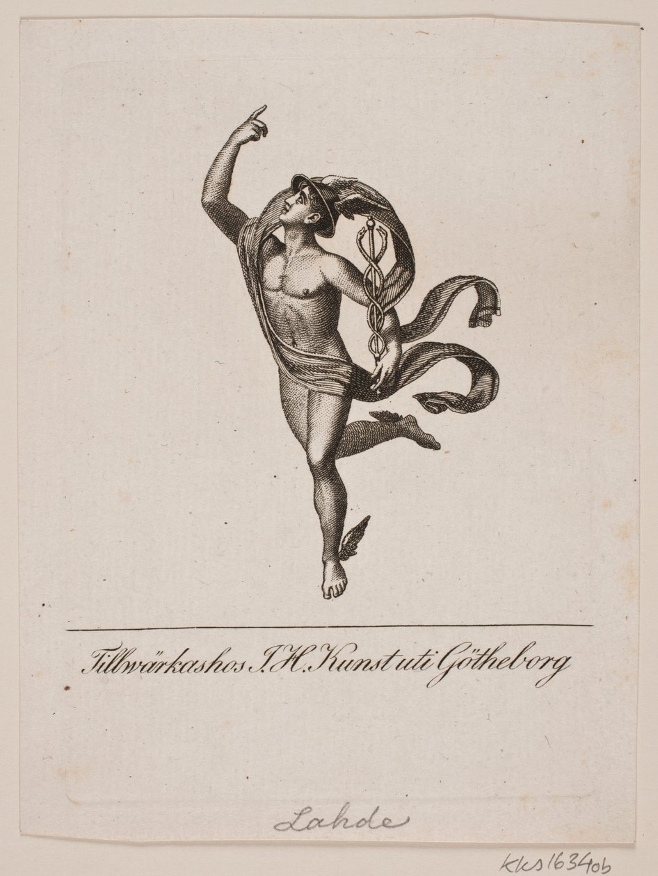 Hermes von Gerhard Ludvig Lahde