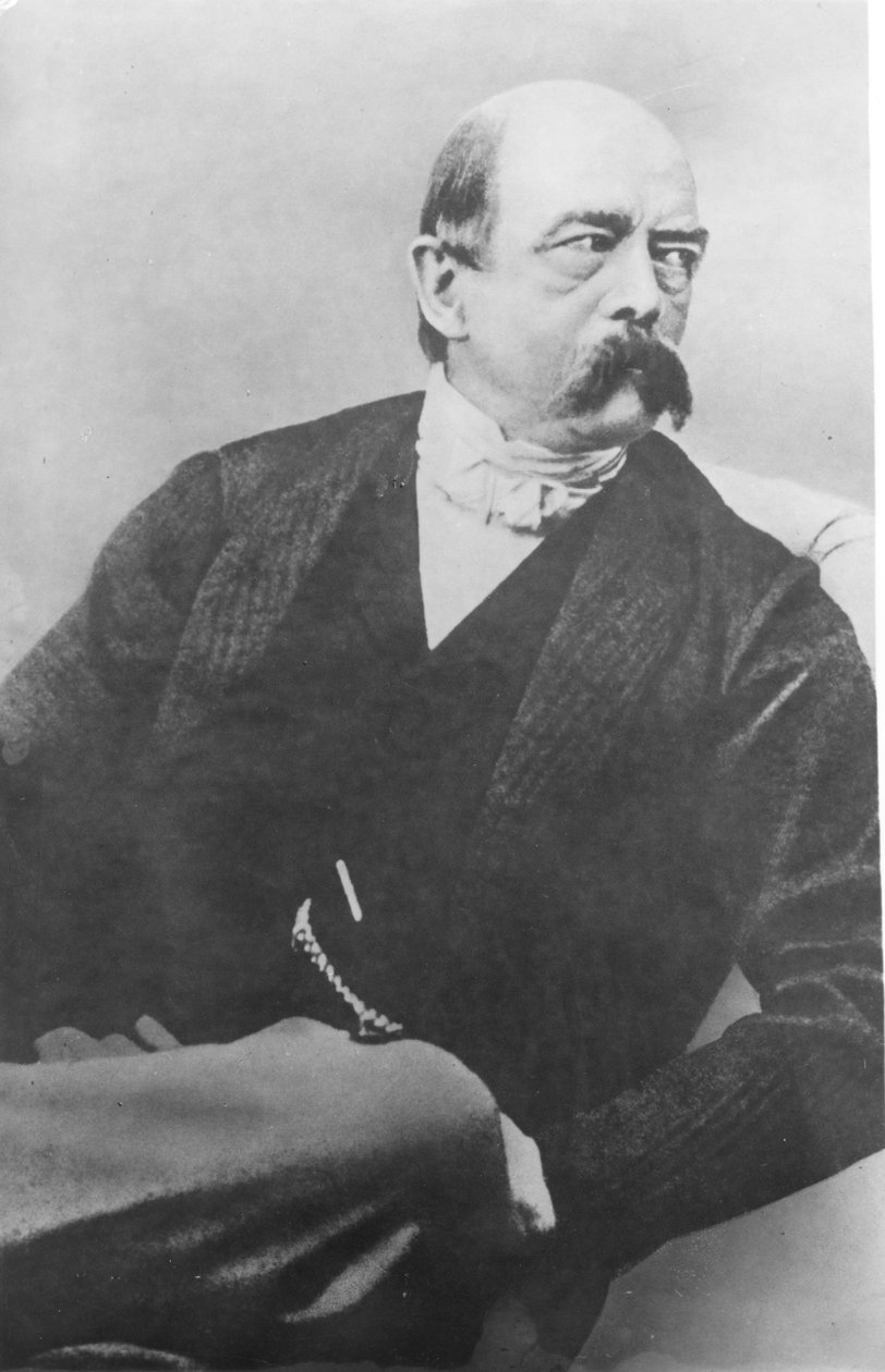 Bismarck im Jahr 1866 als Ministerpräsident von Preußen, 1866 von German School