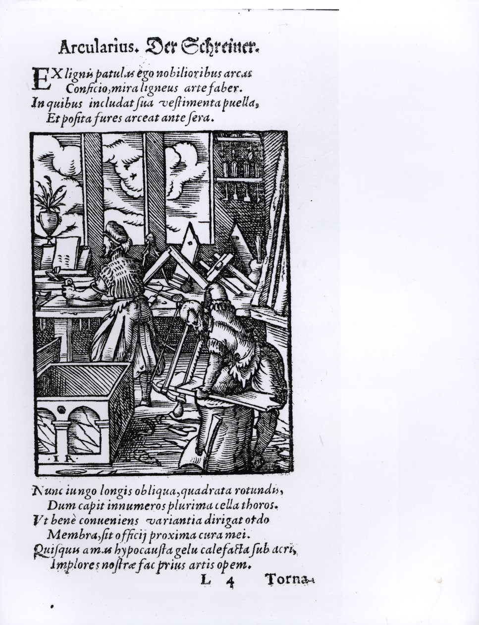 Der Holzarbeiter von German School