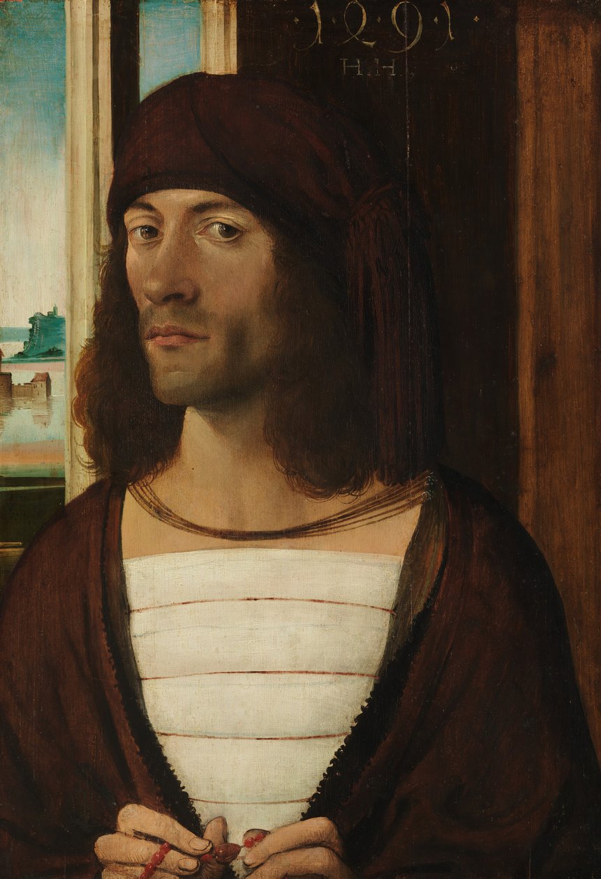 Porträt eines Mannes, 1491 von German