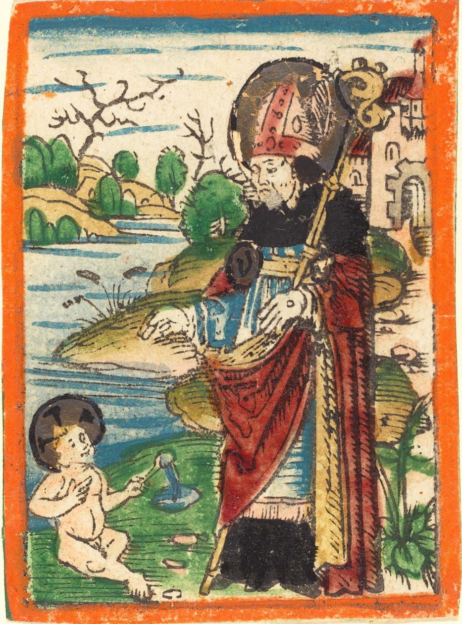 Sankt Augustinus von German 15th Century