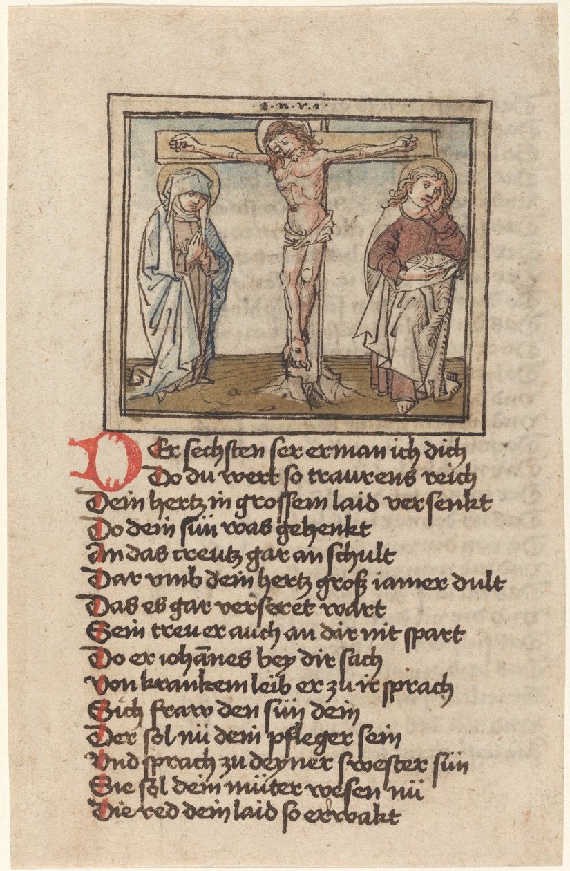 Die Kreuzigung von German 15th Century