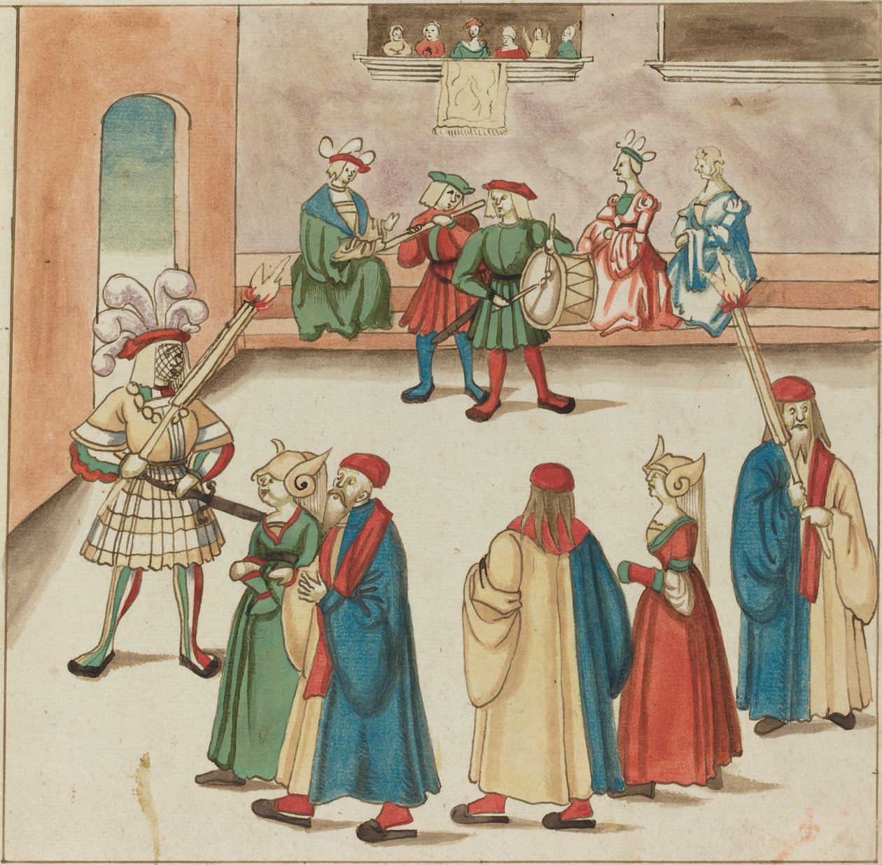 Maskerade von German 16th Century