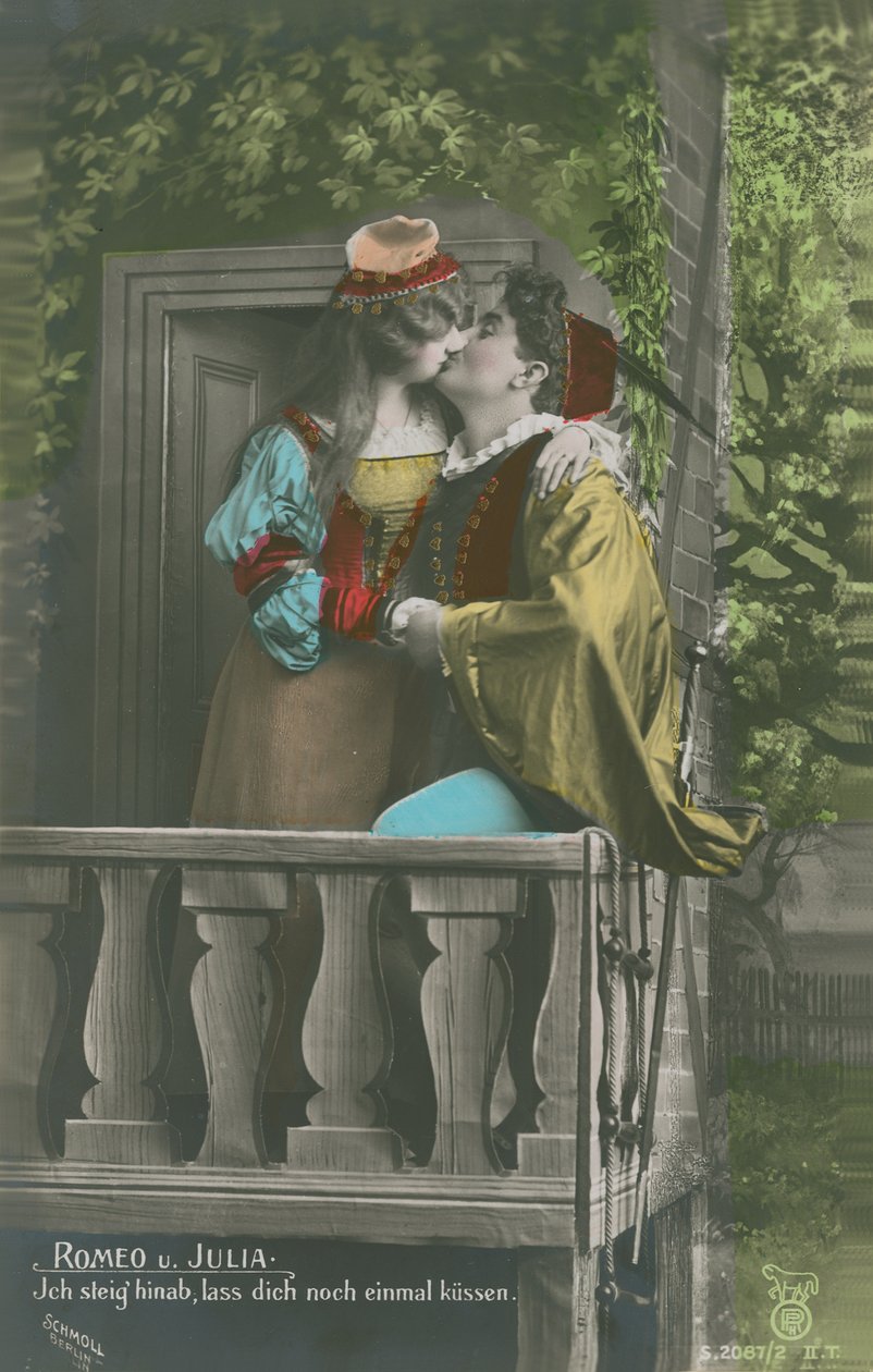 Romeo und Julia, Valentinskarte von German Photographer
