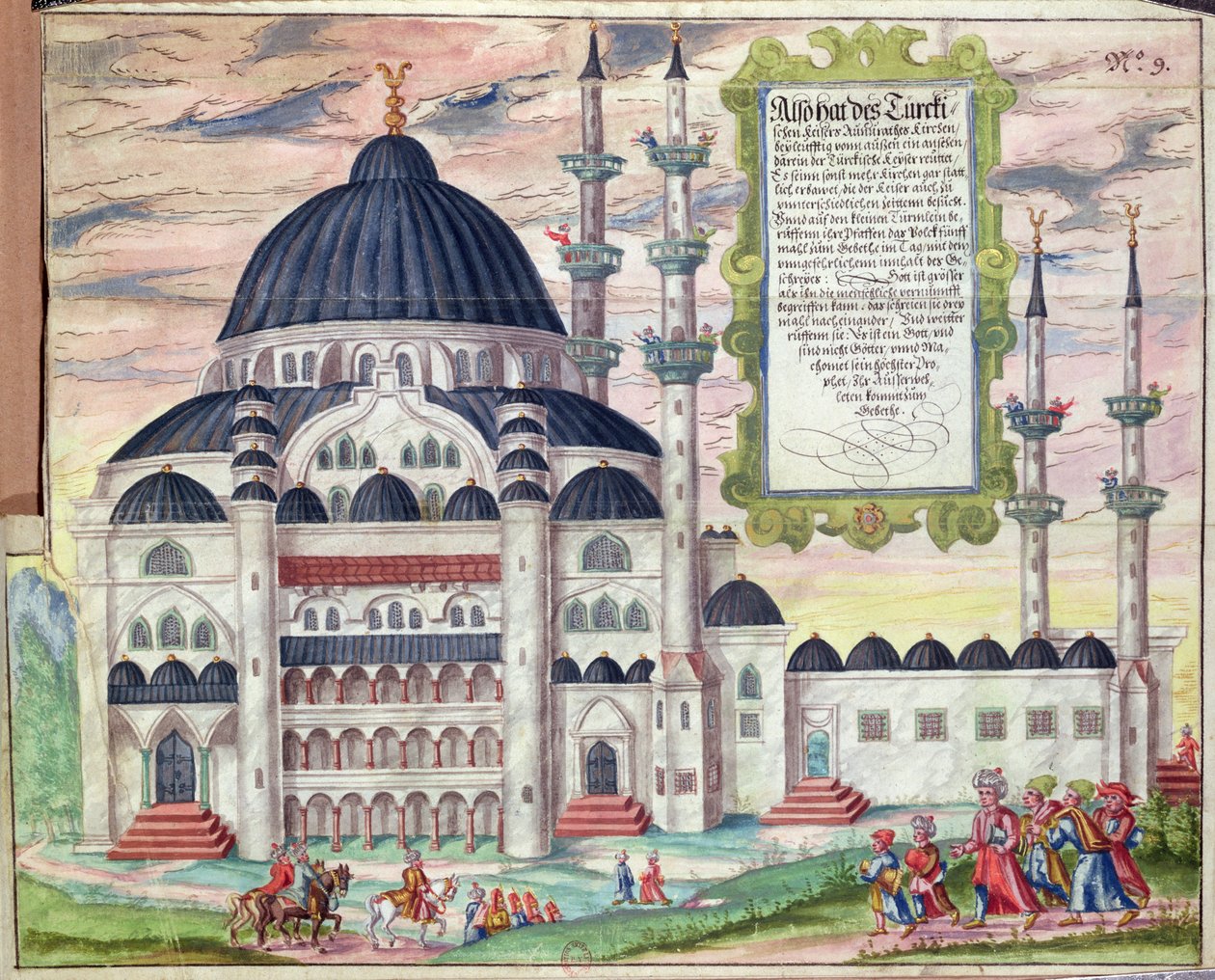 Eine Moschee in der Türkei von German School