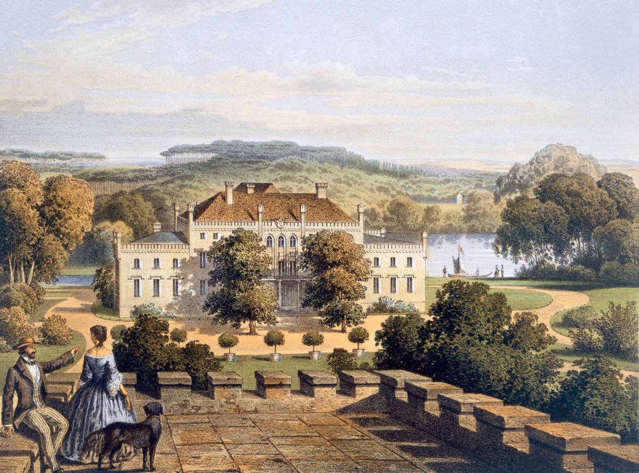Eine preußische königliche Residenz, ca. 1852-63 von German School