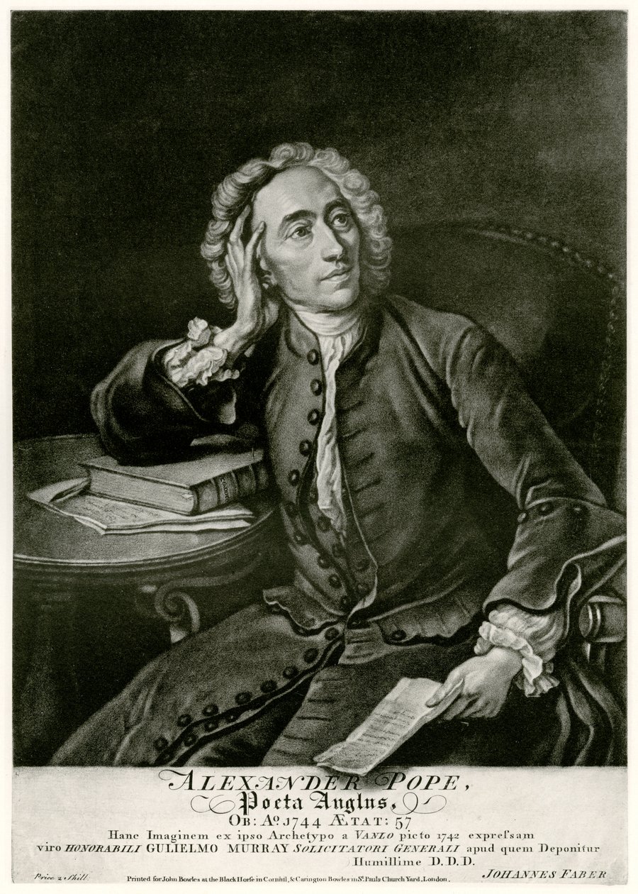 Alexander Pope von German School