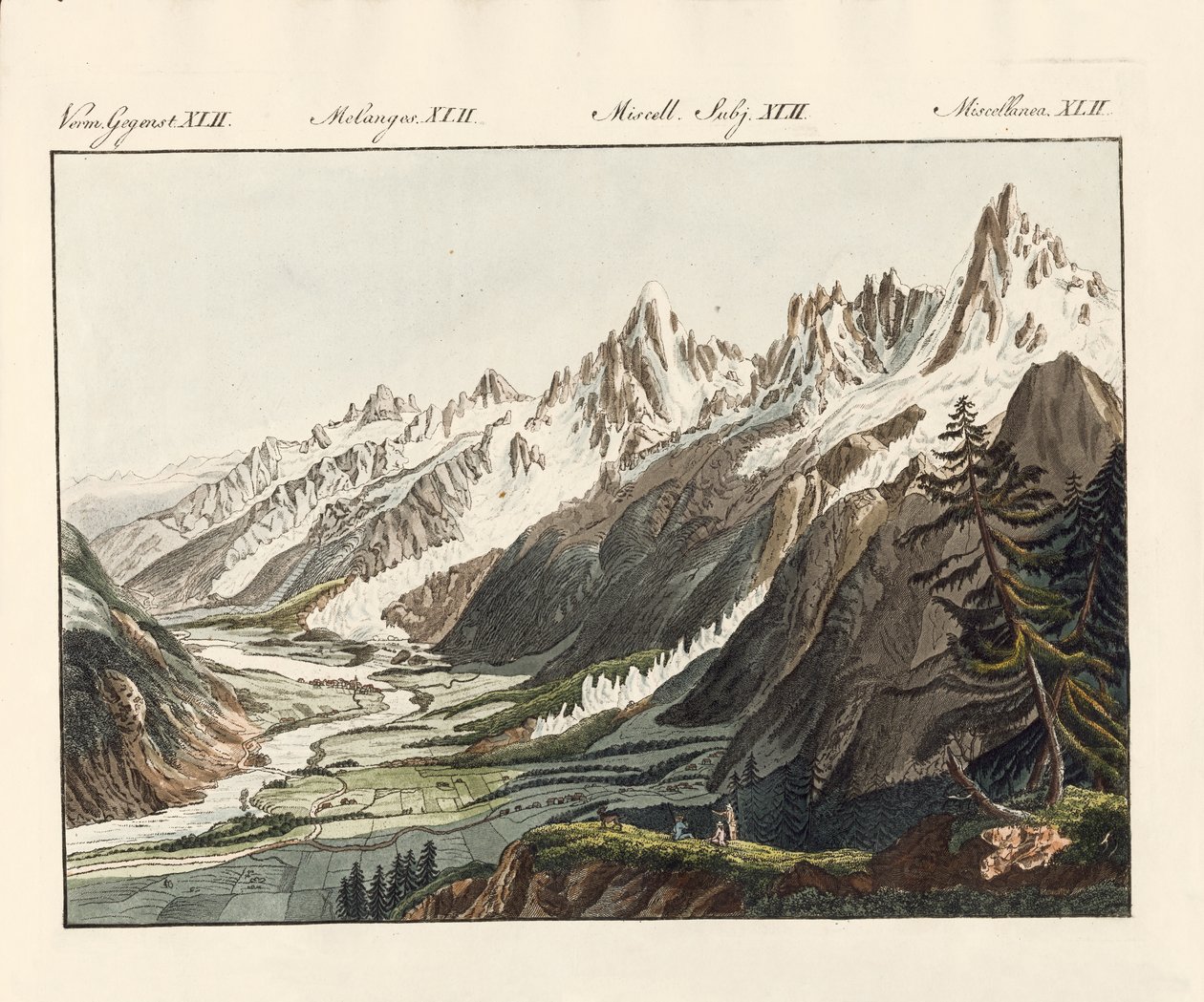 Alpengletscher von German School